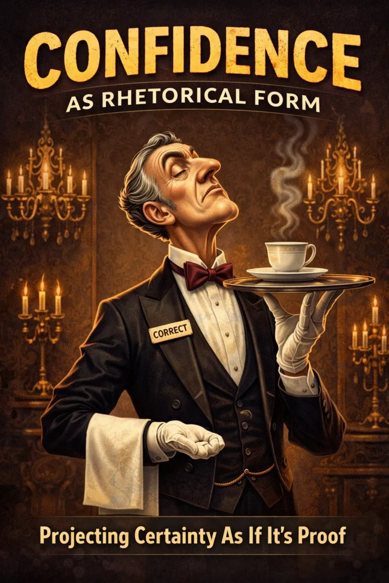 ConfidenceAsRhetoricalForm