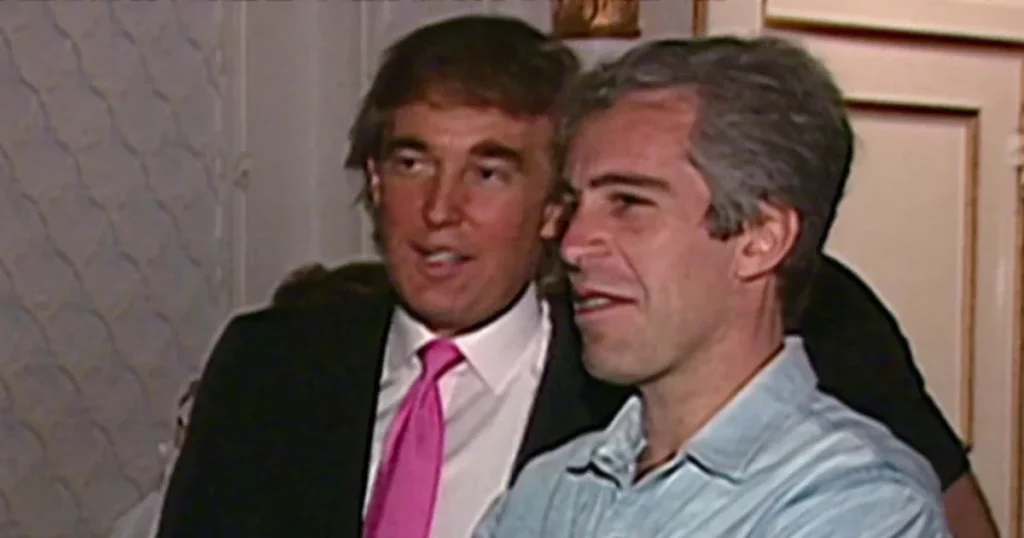 Trumpstein, Trump together with Epstein